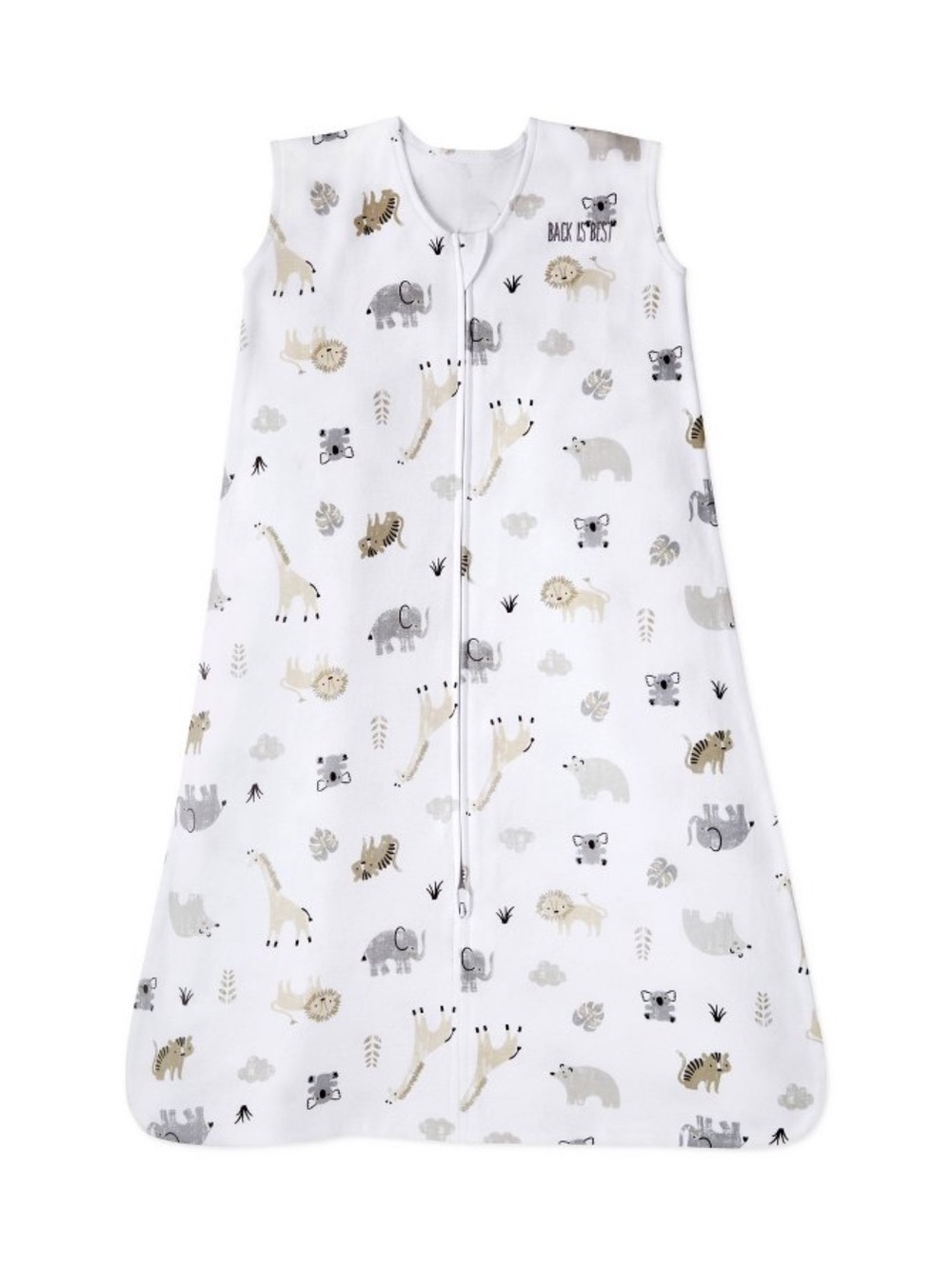 HALO 100% Cotton 0.5 TOG Sleepsack
Wearable Blanket - Animal Paint - Medium